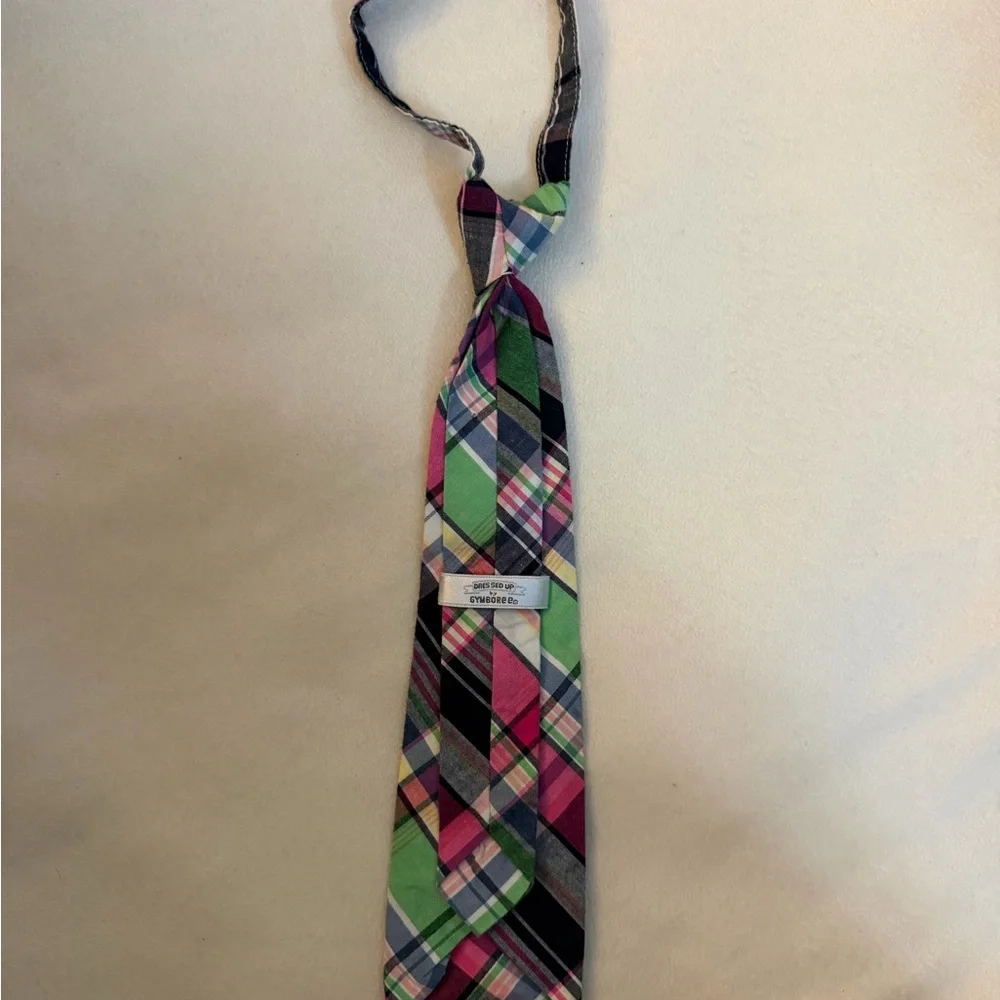 Gymboree Multicolor Plaid Baby‎ Boys Necktie